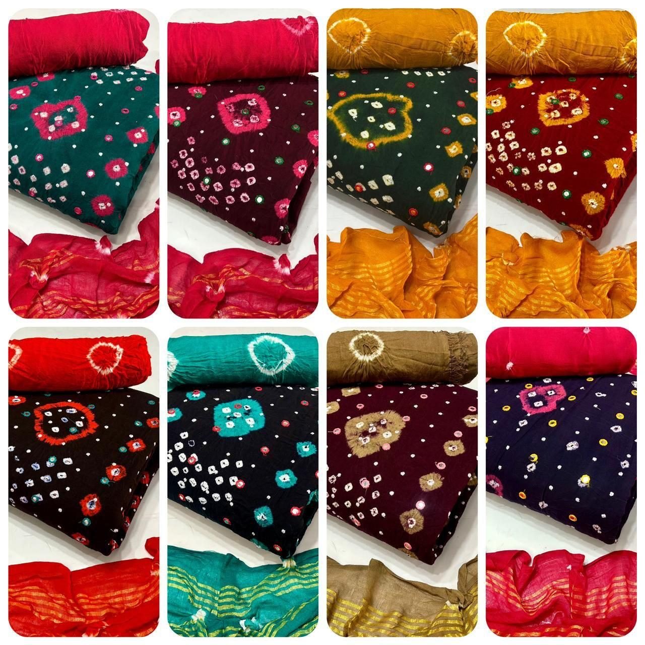 Rajwadi rayon multi 3d mirror work dress 